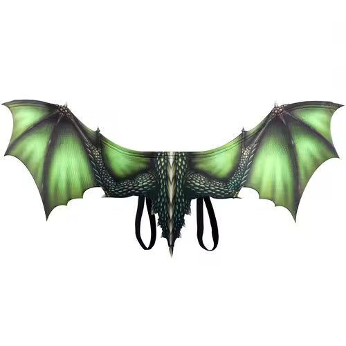 Adult Halloween Decoration Carnival Party Animal Costume Dragon Cosplay Masquerade Face Mask and Wings - Image 3