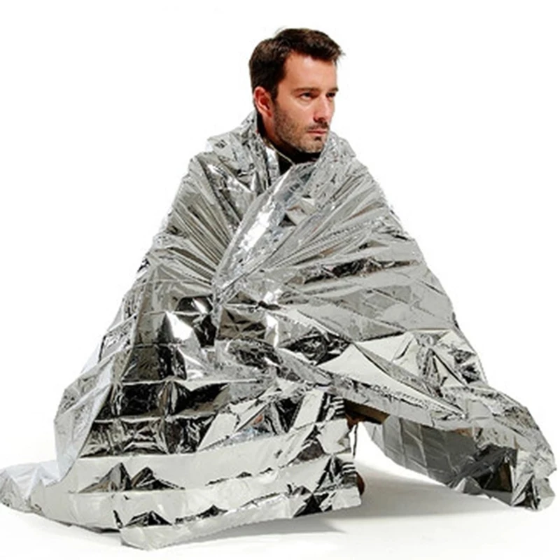 Rescue First Aid Kit Camp Keep Foil Mylar Lifesave Warm Heat Bushcraft Outdoor Thermal Dry Emergent Blanket Survive