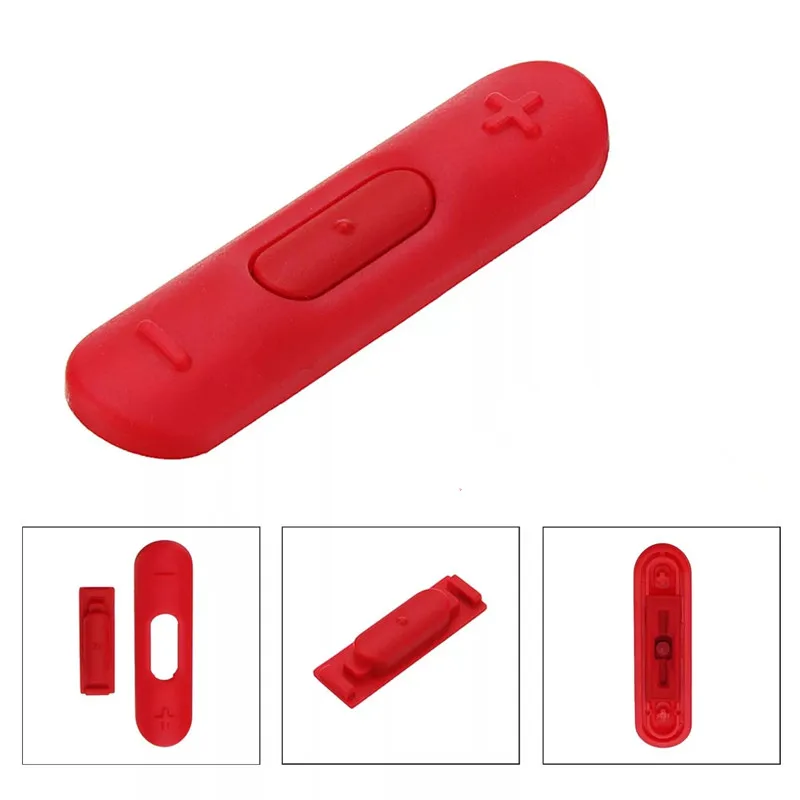 New Red/White/Blue/Yellow Control Talk Button Rubber Cover for PB 2 EarHook bluetooth Wireless