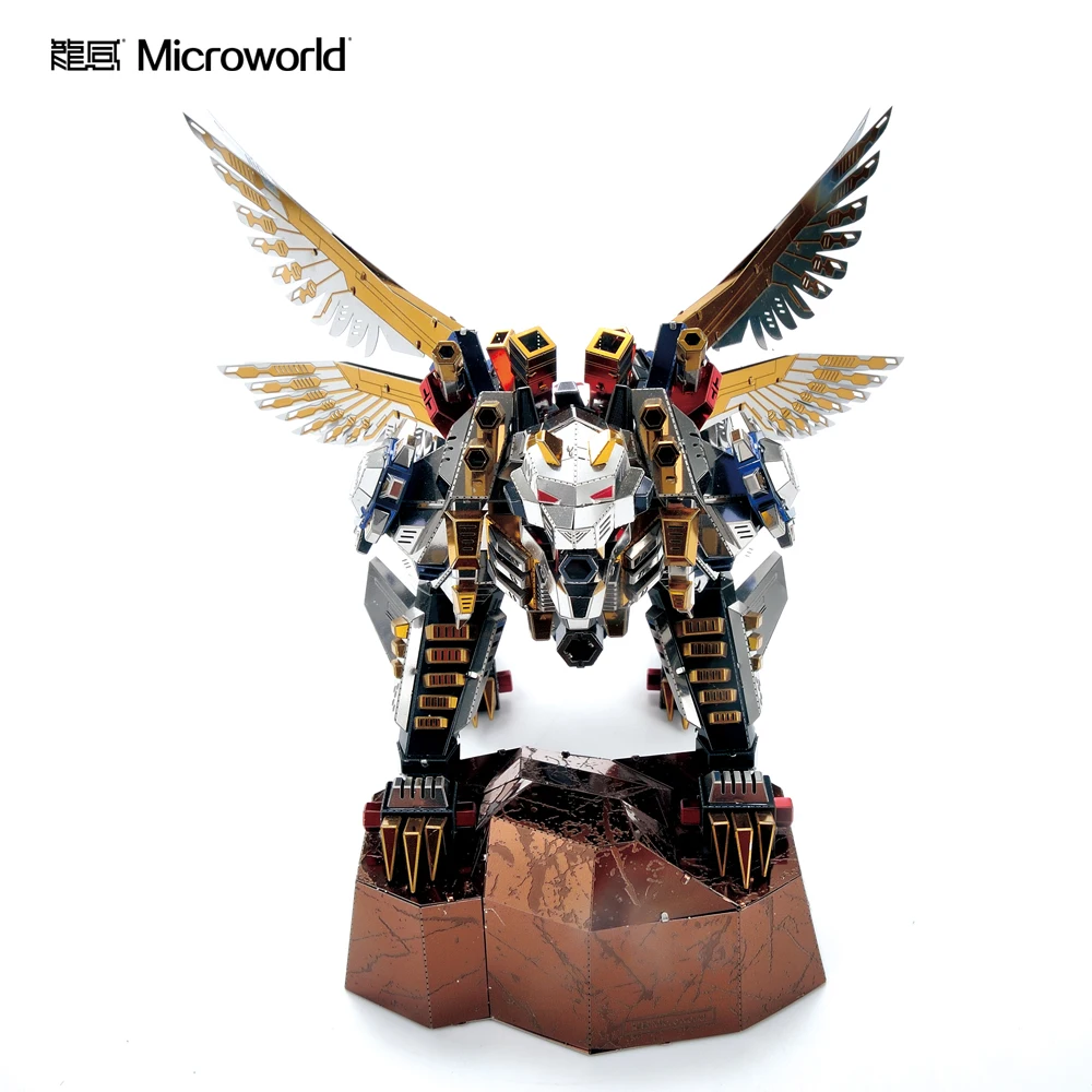 

Microworld 3D Models Flying Tiger model DIY laser cutting Jigsaw puzzle fighter model 3D metal Puzzle kids Toys for adult gifts