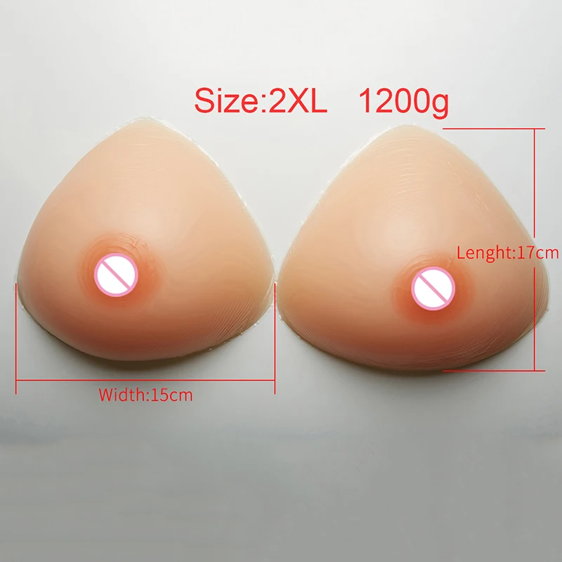 Cosplay Sexy Silicone False Breast Chest Pad Realistic Boobs Bra Drag Queens Transvestites Crossdressing Adult Supplies