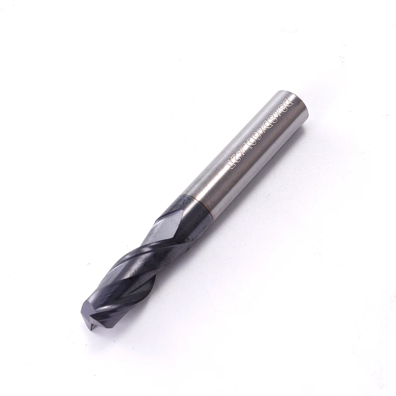 ZGT Endmill Cutting HRC50 2 Flute Cnc Tools Metal Cutter 4mm 6mm 8mm 10mm Alloy Carbide Tungsten Steel Milling Cutter End Mill