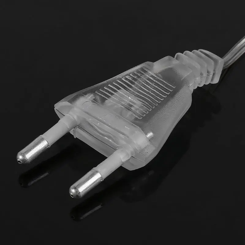 Cabo extensor de tomada 3m, fio extensor para luz de led, luzes de natal, atacado, novo, 2019