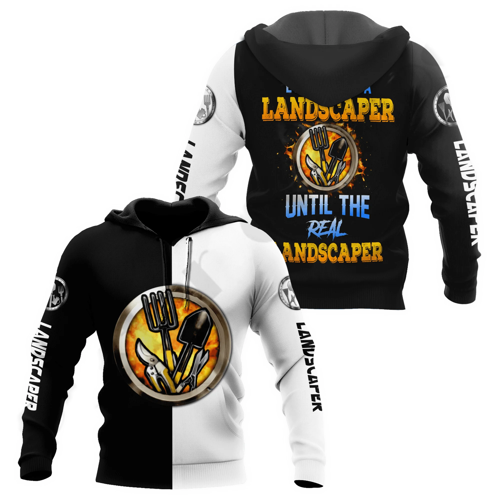 

PLstarCosmos 3DPrinted Newest Custom Name Landscape Gardener Unique Unisex Hrajuku Streetwear Casual Hoodies/Zip/Sweatshirt B-3