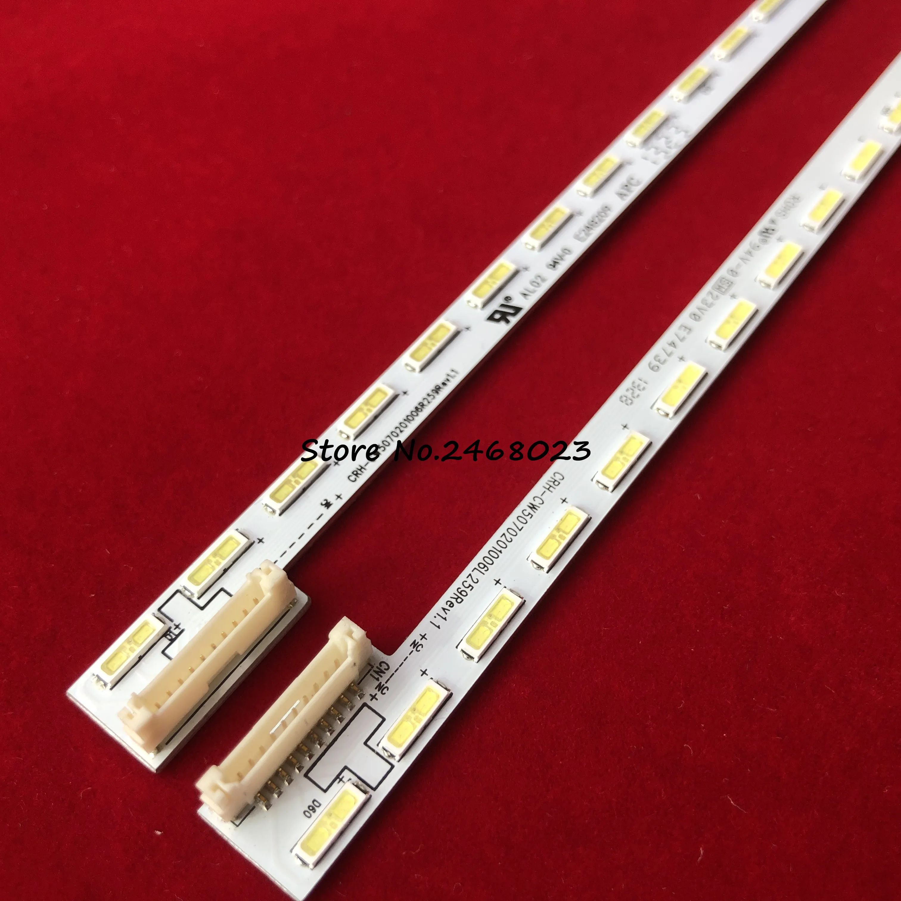 

LED Strip for 50E680F 50E80RS 50E760A 7710-650000-L000 7710-650000-R000 CRH-CW5070201006R259Rev1.1 CRH-CW5070201006L259Rev1.1