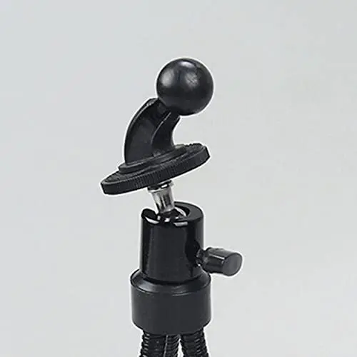 Parafuso adaptador para tripé, suporte giratório com esfera de 1/4 polegadas para selfie, cabeça do telefone almofada tablet, clipe de braçadeira, 2 pacotes