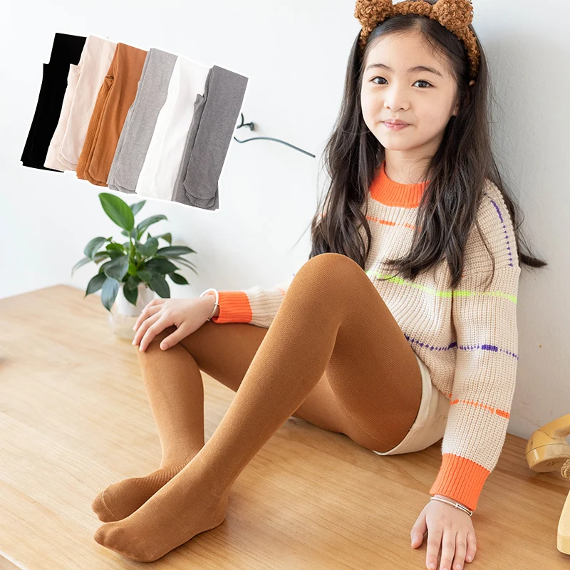 spring/autumn baby girls High-density tights anti-pilling striped child kids pantyhose dance warmer tights for toddler girls