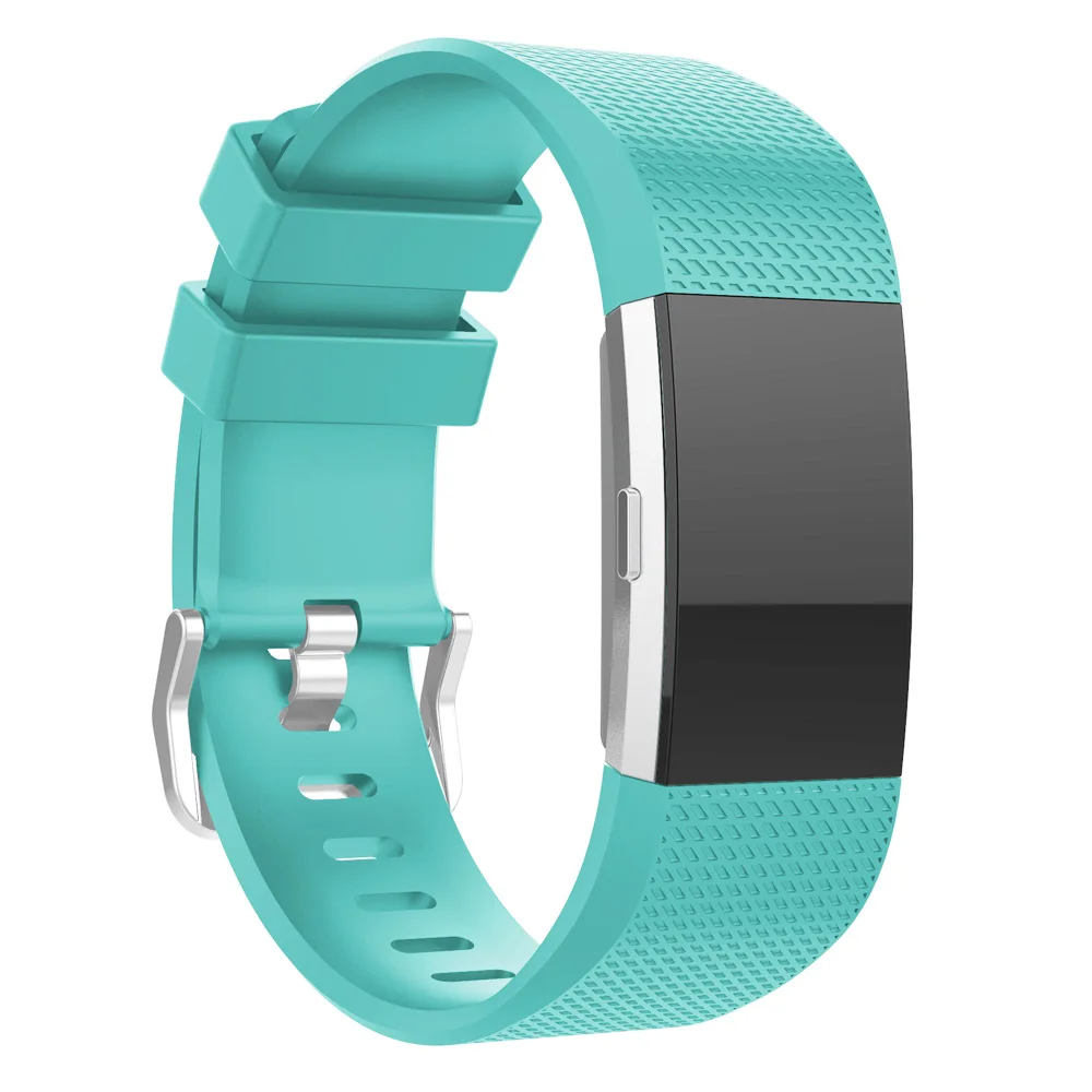 Soft Silicone Strap for Fitbit Charge 2 Band Smart Accessorie for Fitbit Charge 2 Sport watch Replacement accessories Wristbands image 2