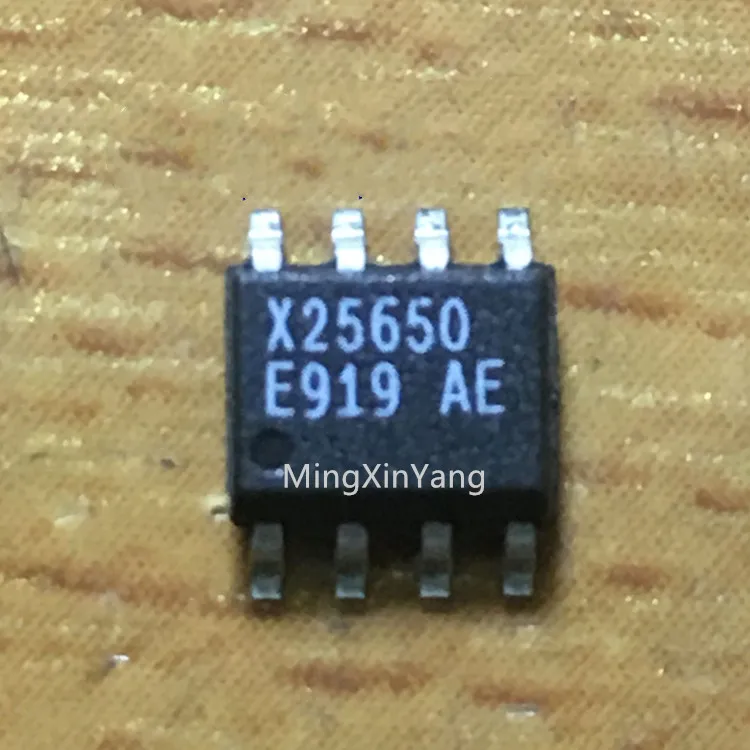 5PCS X25650 X25650S8I-2.5 SOP-8 5 Mhz serial chip, memory IC