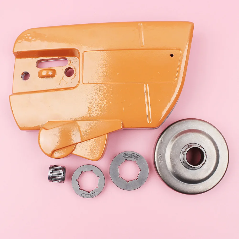 Chain Brake Clutch Cover For Husqvarna 340 345 350 351 353 Clutch Drum Sprocket Rim Needle Bearing Kit Chainsaw Spare Part