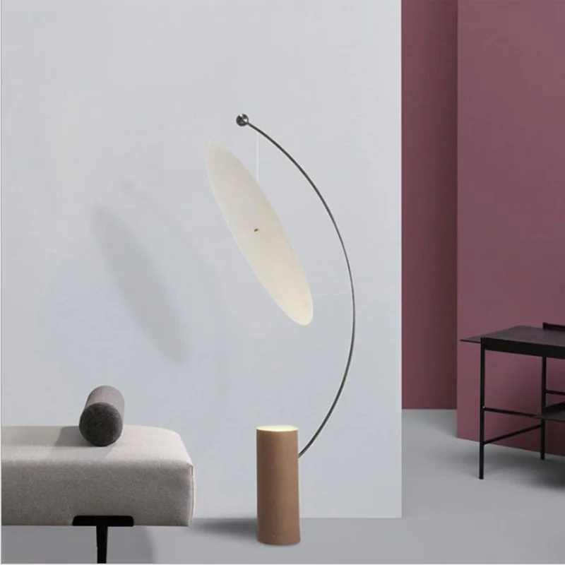 Float Floor lamp Nordic led floor lamp white minimalist bedroom store standing lamp dining room living room standing lamp