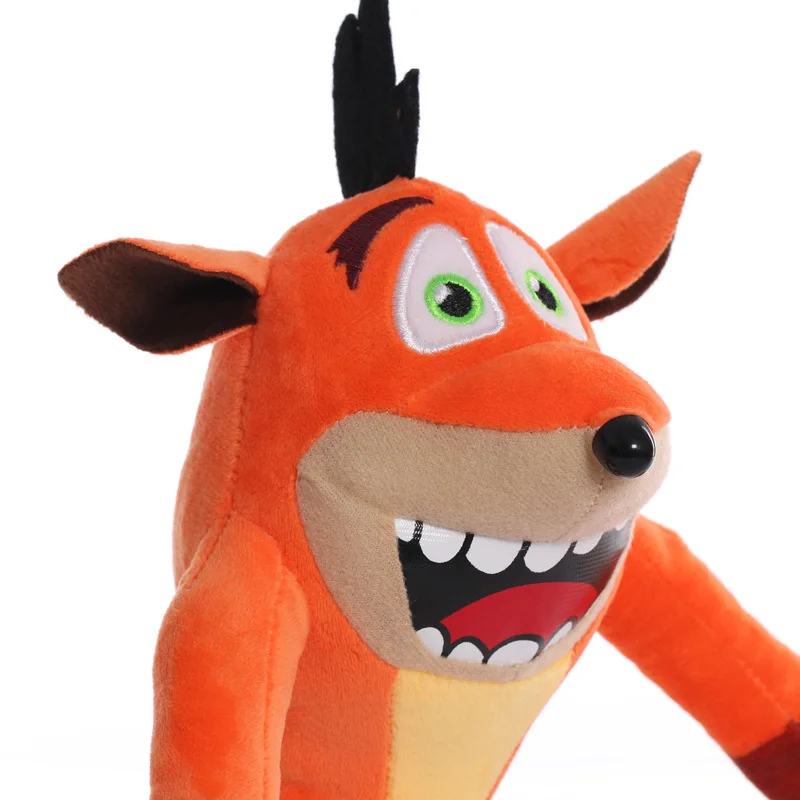 2 pz/lotto 26cm nuovo arrivo Anime Crash Bandicoot giocattoli di peluche Cartoon Animal Aku Crash peluche ripiene bambole regalo di natale per bambini