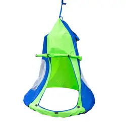 Kids Hanging Chair Tent Swing Hammock Nest Chairs Tree Bedroom Sensory Swing Detachable Play Tent(Swing is not inclueded)