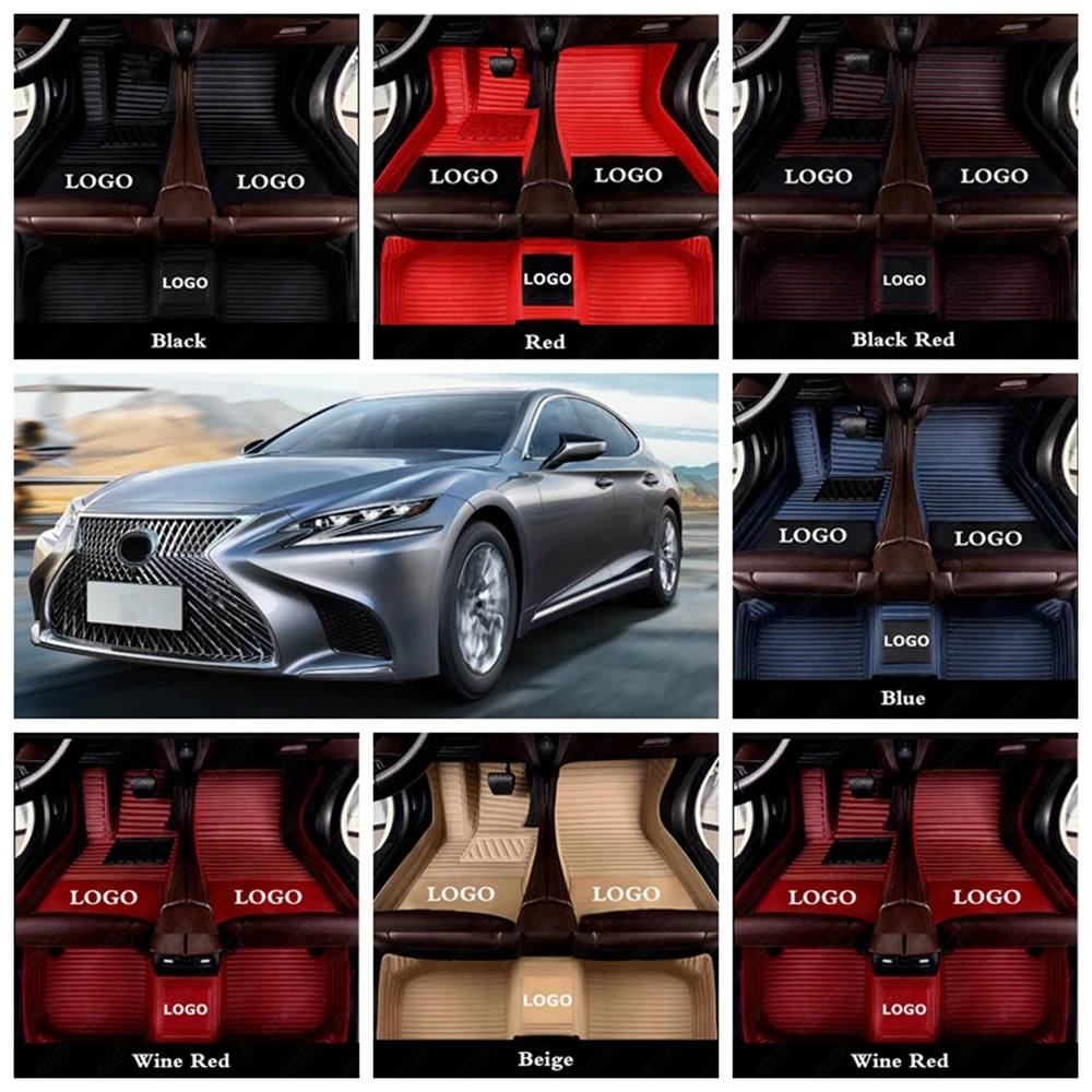 

All Weather Floor Foot Fit Mats Rugs for Cars LEXUS SC LS ES GX GS LX IS UX HS RX NX CT LC Custom Leather Sedan Suv Suto Carpet