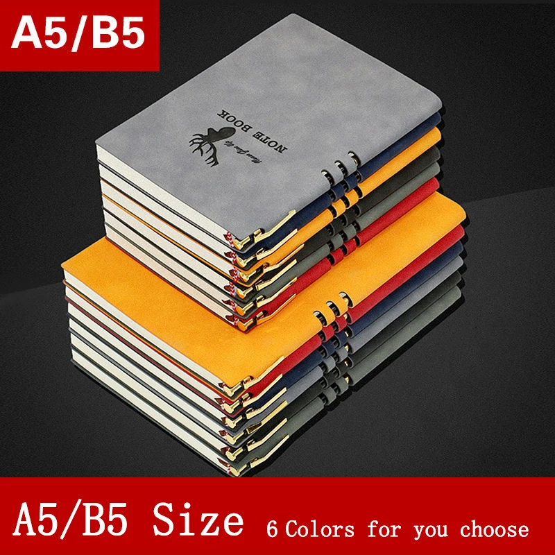 Business Notebooks A5/B5 With Free Gift Journals Agenda 2023/24 Diary Monthly Weekly Planner Notepads For Office School Supplies