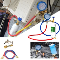 Household Inverter Air Conditioner Refrigerant Tool Set Universal OpeningRefrigerant Meter Tool Set R410A Connector