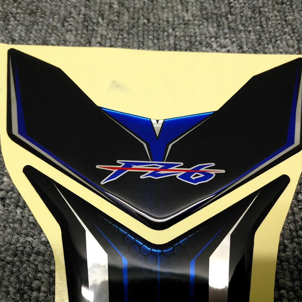 Adesivi Tank Pad Protector per Yamaha FZ6 FZ6S FZ6N FZ6 Fazer decalcomanie ginocchio carburante emblema Badge Logo 2015 2016 2017 2018 2019 2020