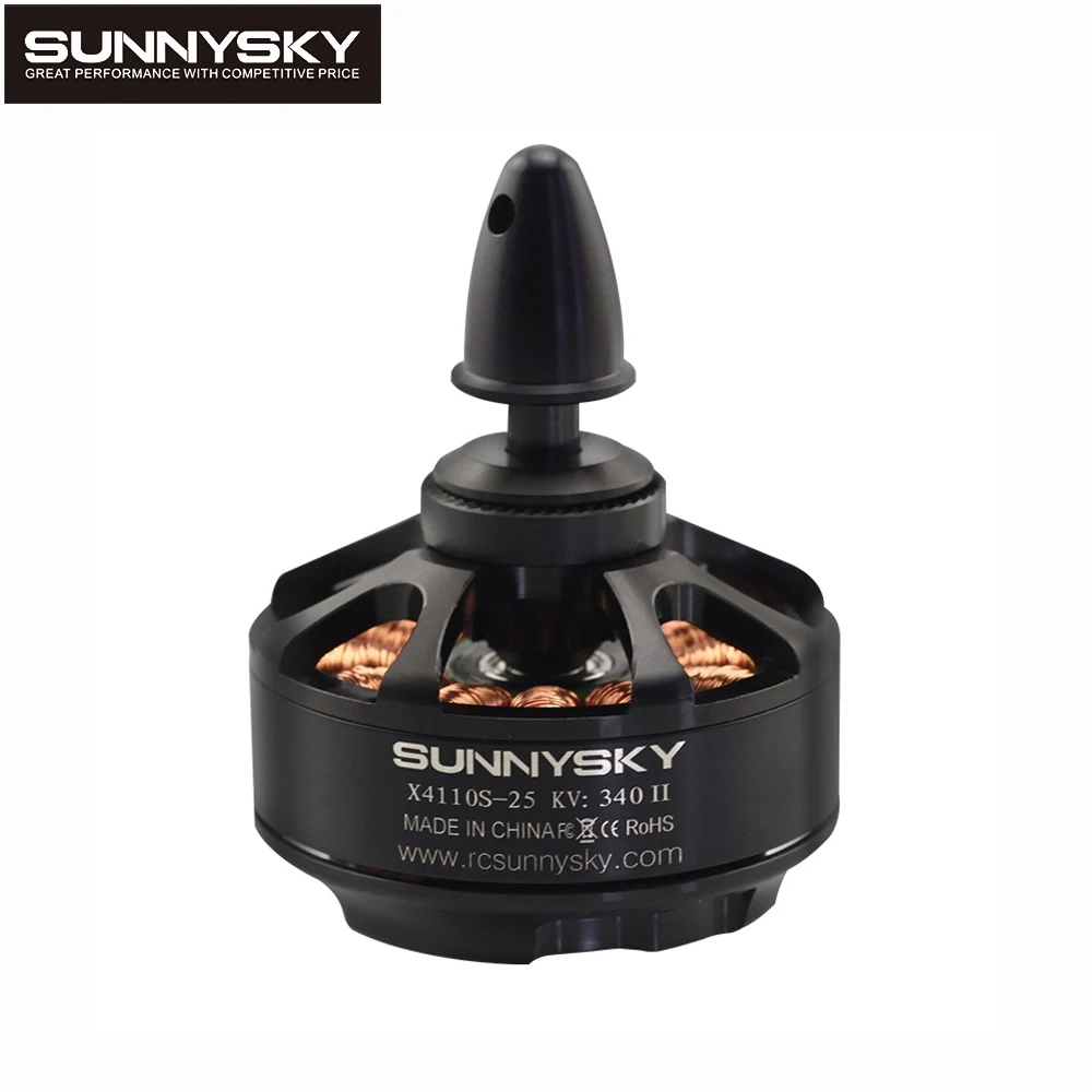 Sunnysky X4110S 340KV 400KV 460KV 580KV 680KV 4S-6S Brushless Motor For RC Multicopter Quadcopter Aerobatic 3D Airplane Toy