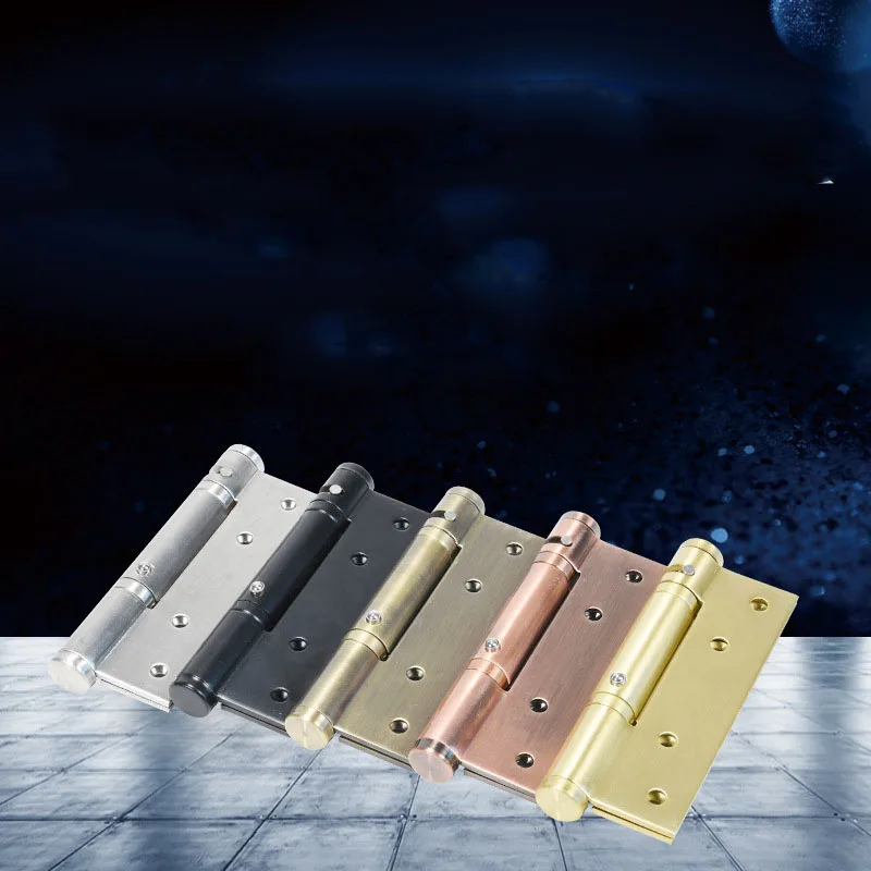 

Самозакрывающийся шарнир, многофункциональный дверной автозакрыватель 4/5 дюйма, гидравлические буферные бесшумные шарниры, домашняя деревянная/металлическая Противоугонная дверная фурнитура