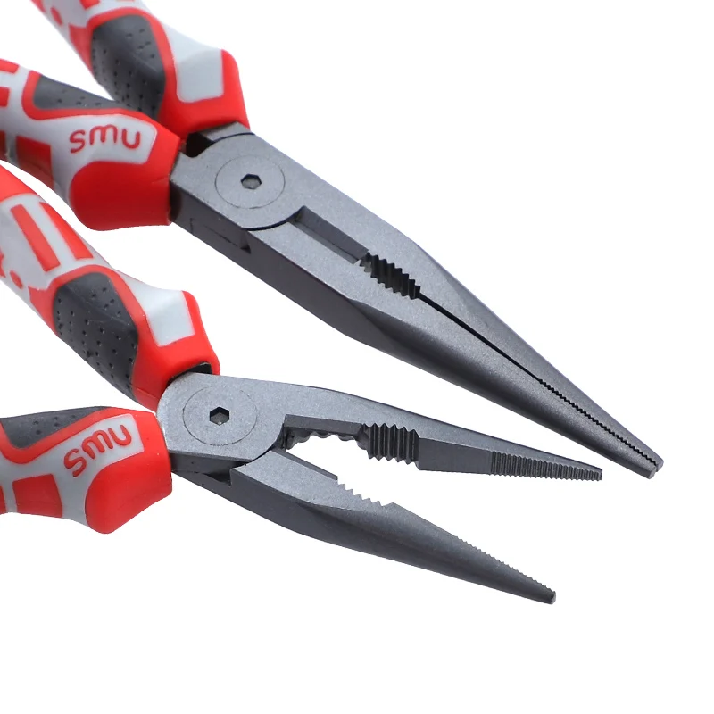 Wire Cutter 6” 7” 8” Industrial Grade CR-V Side Cutters Multifunctional Needle Nose Pliers Cutting Tools for Electrician