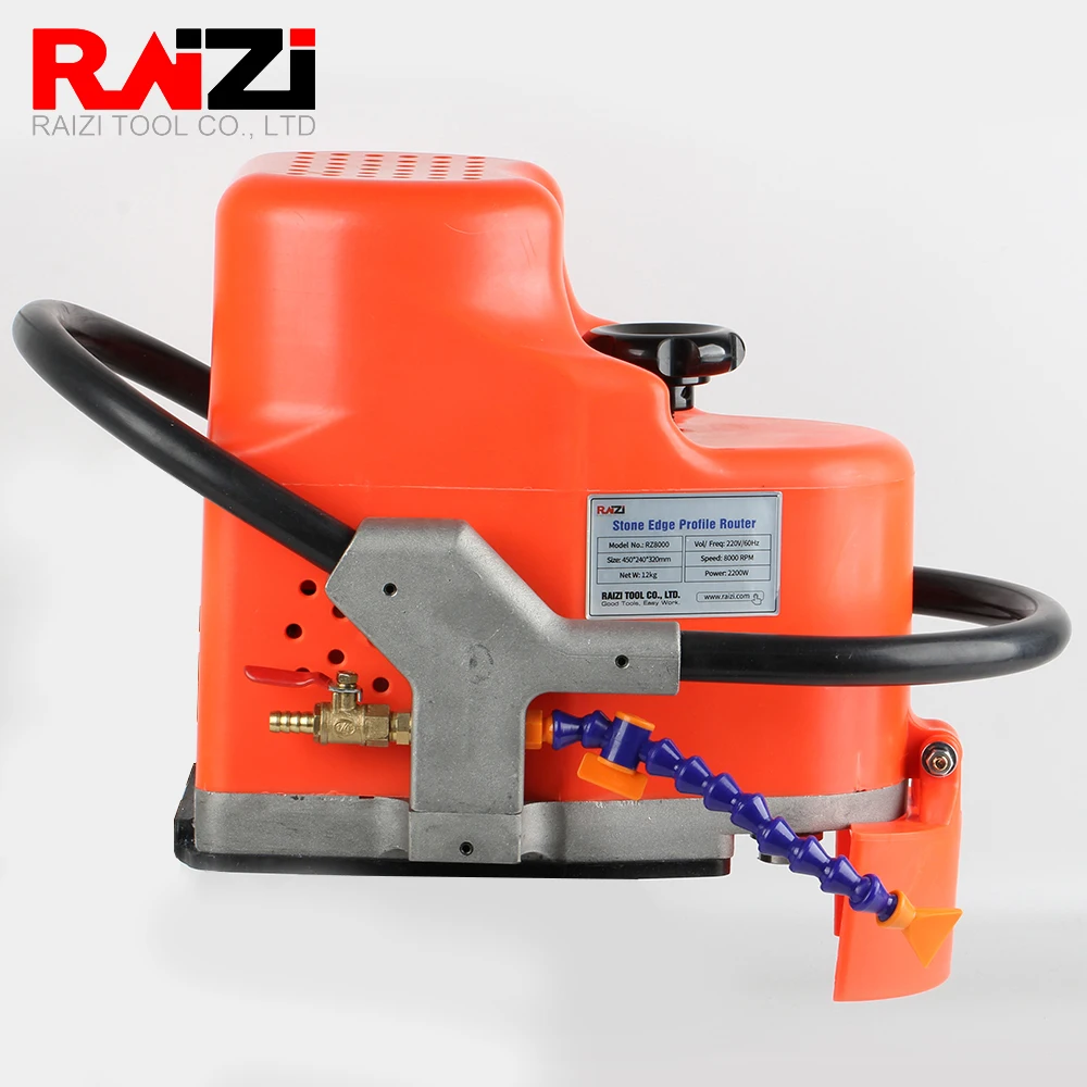 

Raizi Stone Edge Profile Router Machine For Tile Granite Marble Edge Grinding Chamfering 110V/220V Electric Machine