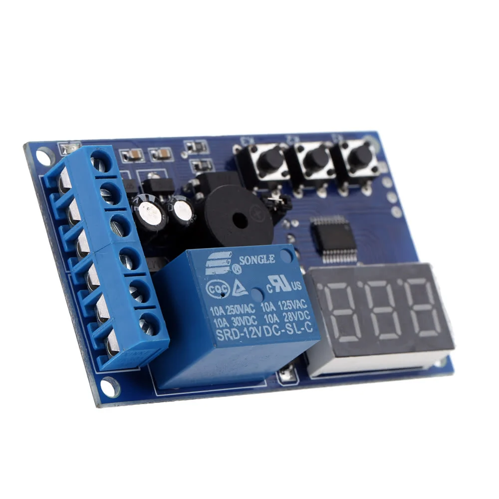 Charging Discharge Voltage Monitor Test Relay Switch Control Board Module DC12V Drop Shipping