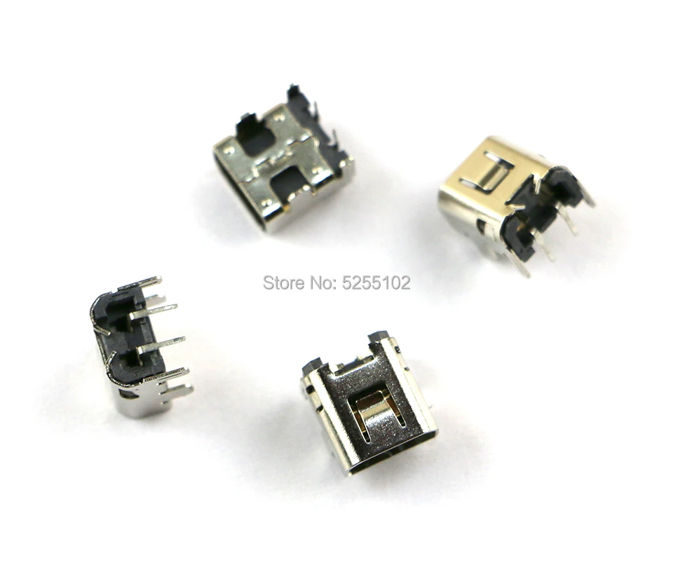3PCS For WII U Power Charging Jack Socket Power Connector Port Repair for Nintend WiiU Charging Port Socket Gamepad Controller view 5
