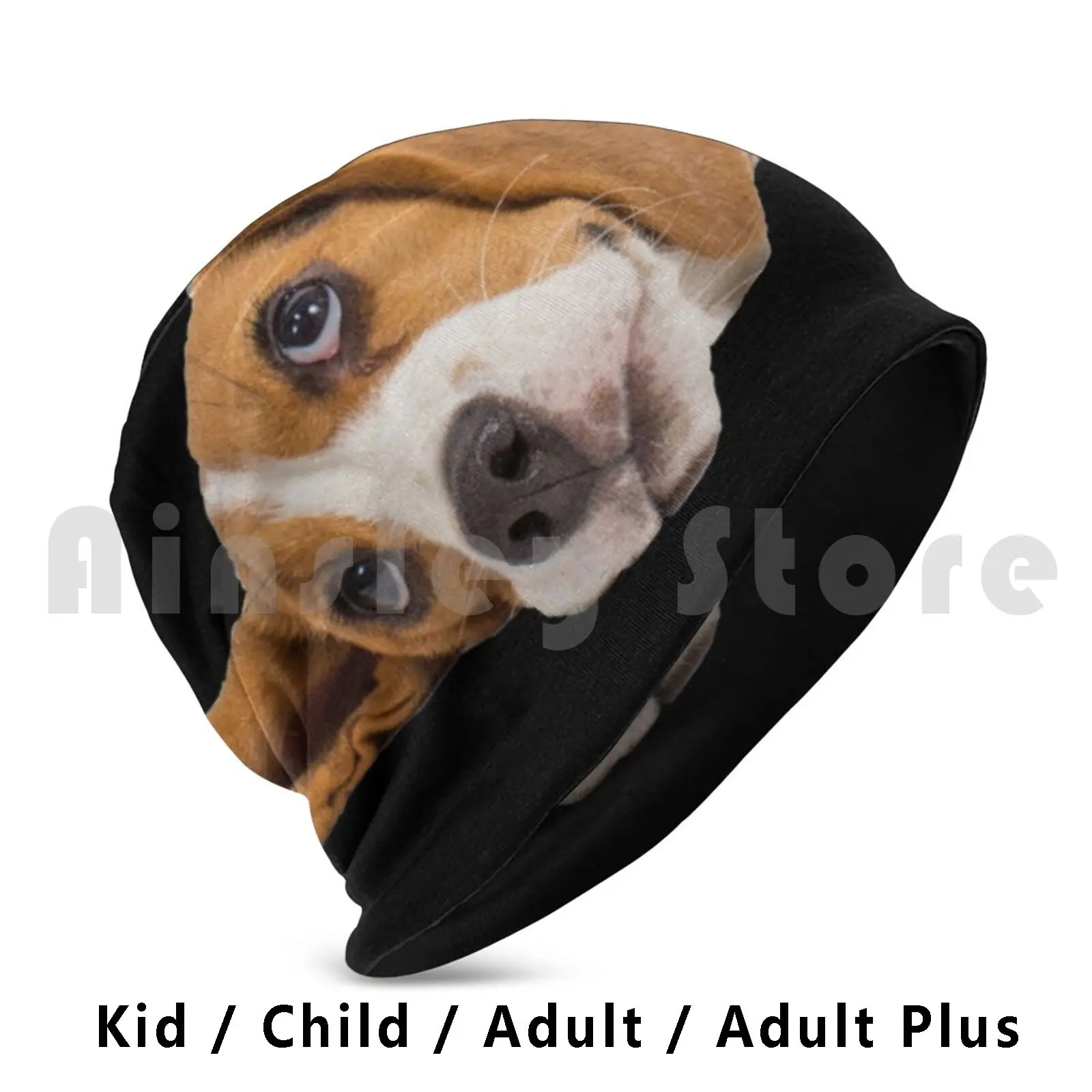 Beagle Puppy Beanies Pullover Cap Comfortable Beagle Puppy Dog Dogs Pet German Shepherd Poodle Puppies Bulldog