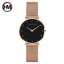 2021 New Style Original Quartz Waterproof Ladies Watch Fashion Creative Stainless Steel Mesh Band Women Watches relogio feminino