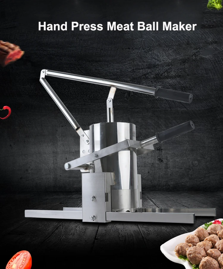 كانديميل كرات اللحم ماكينة صناعة ألواح الأسطح الصغيرة اليد الصحافة اللحوم الكرة صانع جعل لحم الخنزير الخضروات الكرة آلة