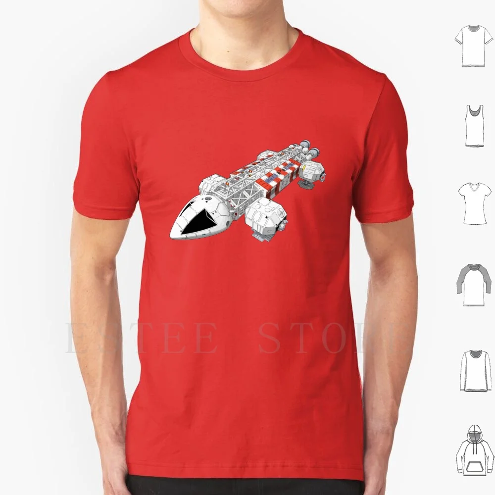 Eagle One T Shirt Print Cotton Space 1999 Eagle One Sci Fi Star Comic Book Moon Base Alpha One