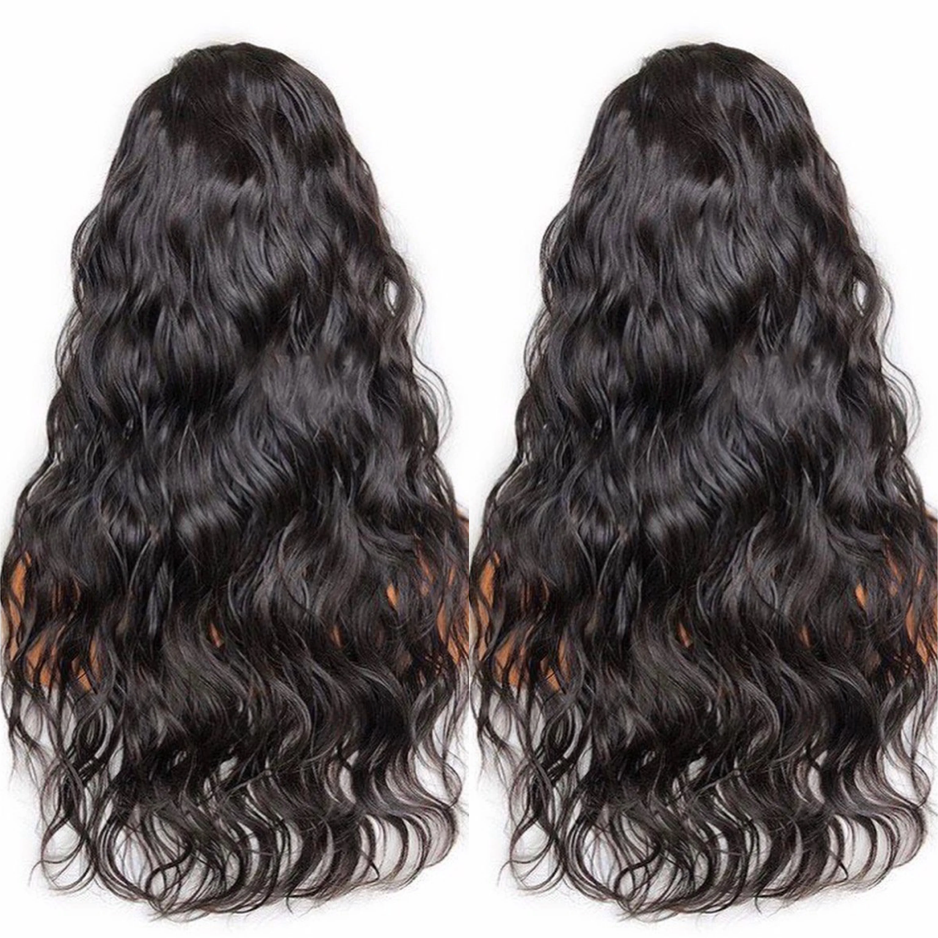 Transparent Lace Brazilian Lace Front Human Hair Wigs For Black Women PrePlucked Lace Frontal Wigs Body Wave Brazilian Remy Hair