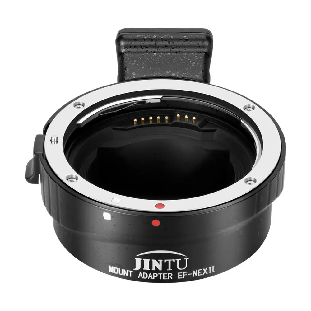 Jintu Auto-Focus Mount Adapter EF-NEX Ii Voor Canon Ef Lens Sony Nex E Mount Camera A6500 A6300 a6000 A7 A7R A7RII A7RIII A9