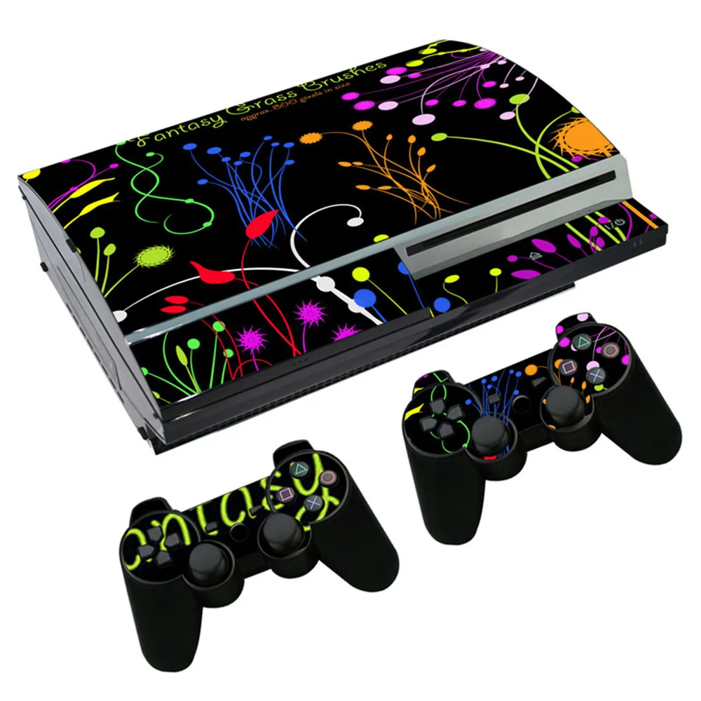Voor PS3 Vet Console En Twee Controller Skins Stickers Met Bodem Prijs En Grote Kwaliteit