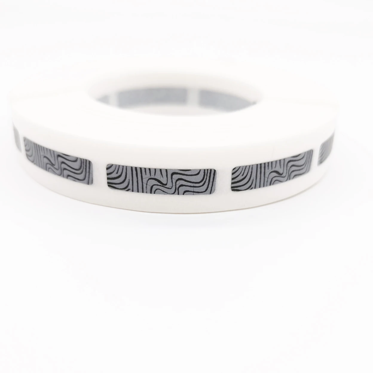 1000 Stuks 5X20Mm Handmatige Scratch Off Sticker Label Zebra Patroon Tape In Rolls Code Die Film Game bruiloft