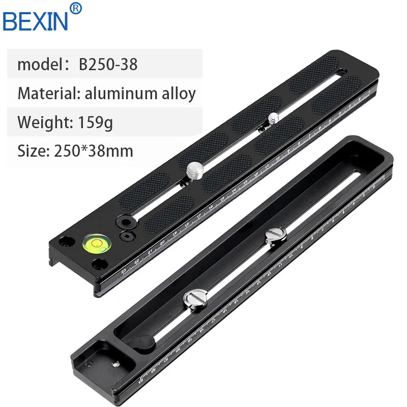 BEXIN Telephoto Zoom Camera Lens Quick Release Mount Plate Long Focus Bracket Support Holder For Dslr Camera Tripod Ball Head