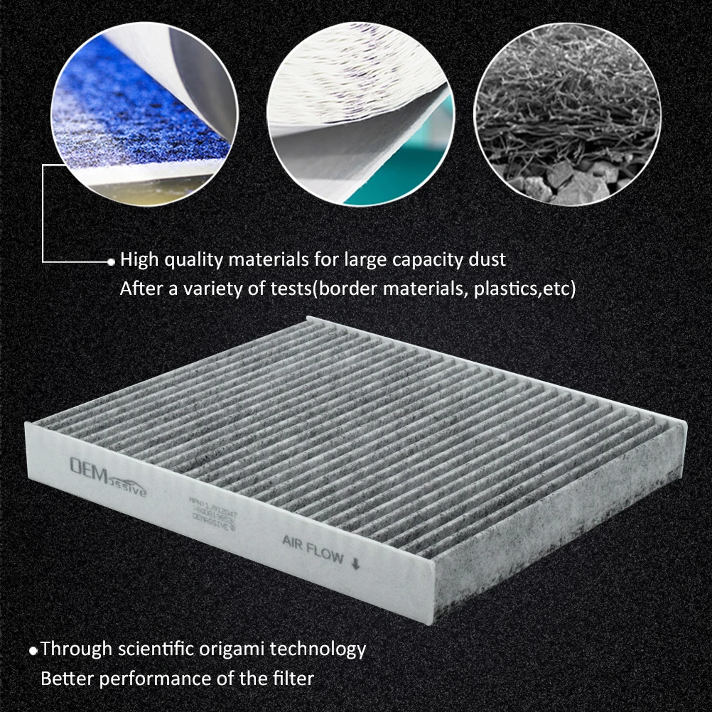 Activated Carbon Cabin Air Filter Pollen For Mercedes G-Class W463 VW Polo Fox Audi A1 A2 Skoda Fabia Seat 6Q0819653 6Q0820367