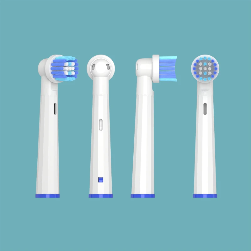 Sensitive Replacement Brush Heads For Oral B D12 D16 D100 EB50 Dual Action Floss Electric Toothbrush Clean Soft Vacuum Heads