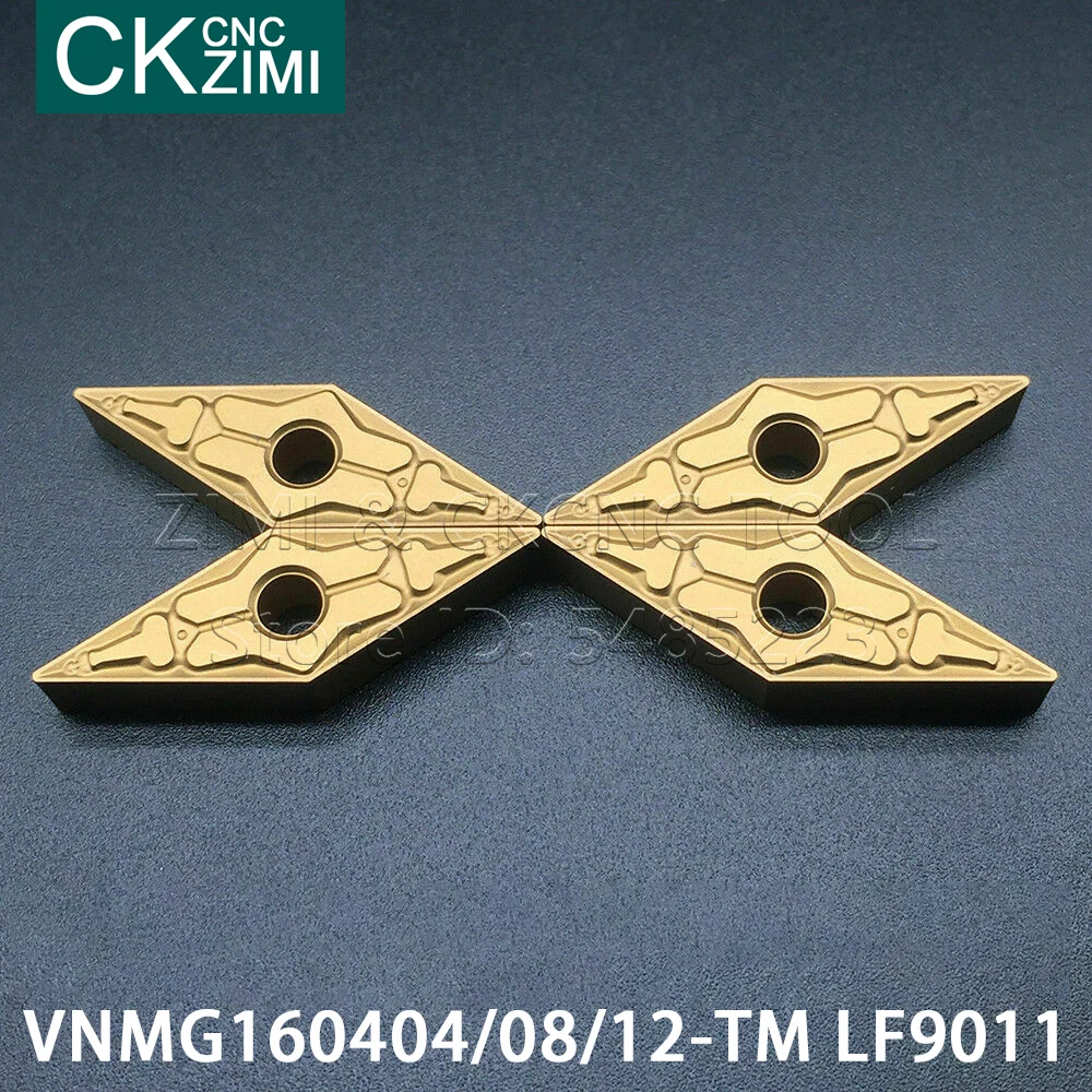 VNMG160404-TM LF9011 VNMG160408-TM LF9011 VNMG160412-TM LF9011 كربيد إدراج فهرسة تحول إدراج أداة أداة التصنيع باستخدام الحاسب الآلي للصلب