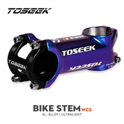 TOSEEK Wcs Mountain Bike Handlebar Stem 31.8mm Cycling Bicycle Aluminium Alloy Dazzle color High-strength Cycling Accessories