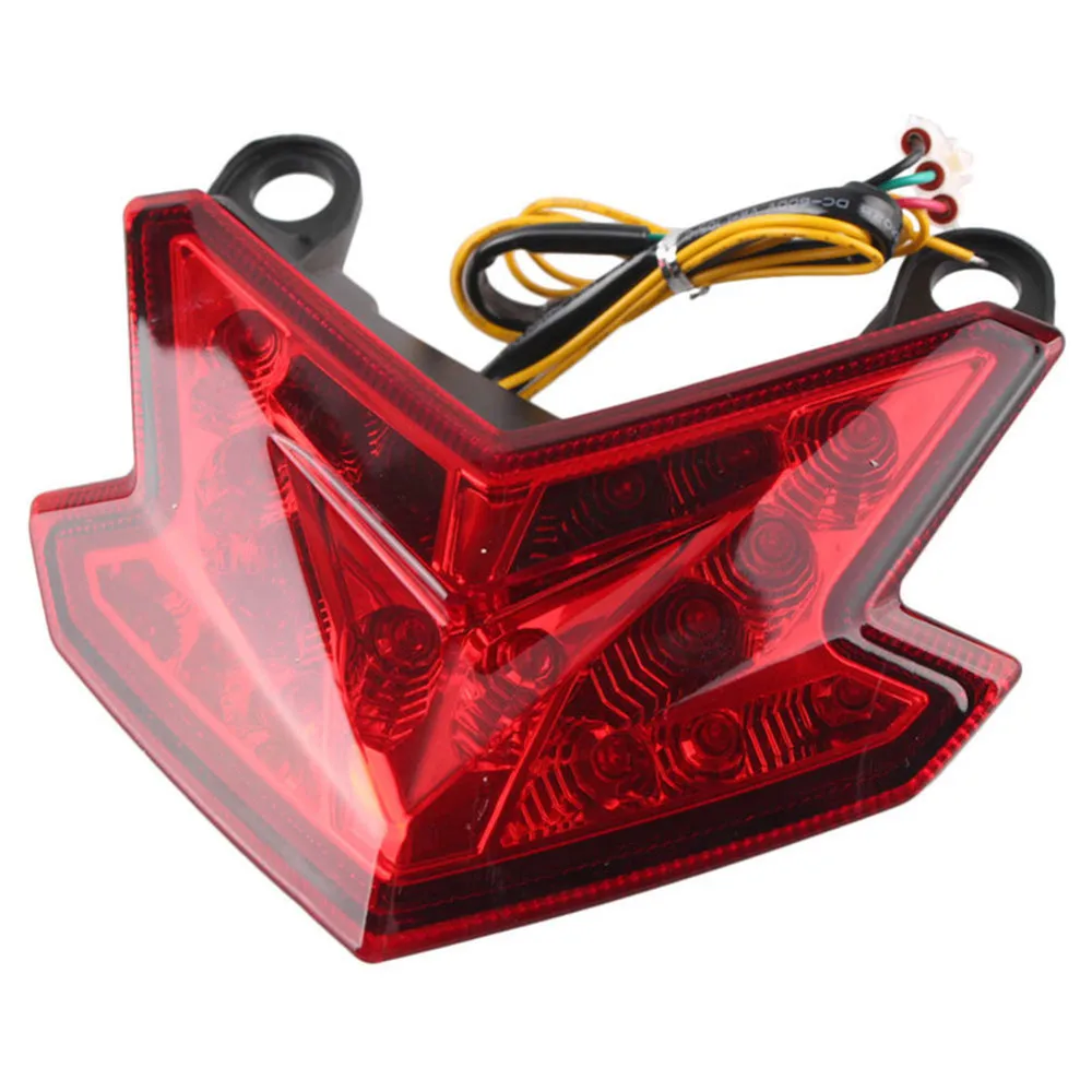 For Kawasaki Z800 Z125 NINJA ZX-6R 2013 - 2017 Motorcycle LED Integrated Blinker Rear Tail Light Stop Brake Turn Signal Light