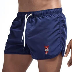 Short de bain à séchage rapide pour hommes, maillot de bain pour garçons, Boxer It Me, Kawaii FNAF, peluche Foxy, planche de surf, vêtements de plage