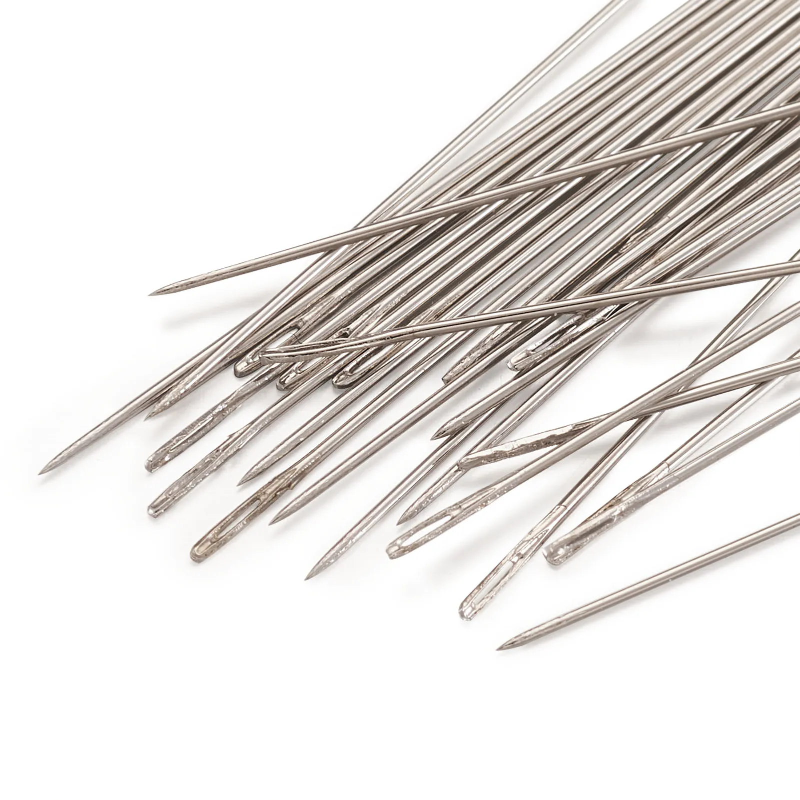 5-10bags Beading Needles Tools for Jewelry DIY Making Accessories, ,40~55x0.45~0.7mm, hole: 0.3~0.5mm; about 25pcs/bag