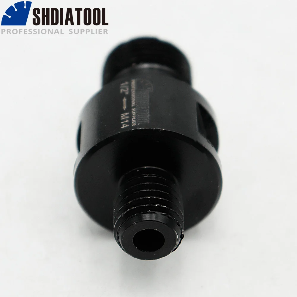 Convertitore SHDIATOOL 1pc per filettatura maschio M14 a Gas adattatore filettatura maschio da 1/2 pollici per convertitore di connessione macchina CNC