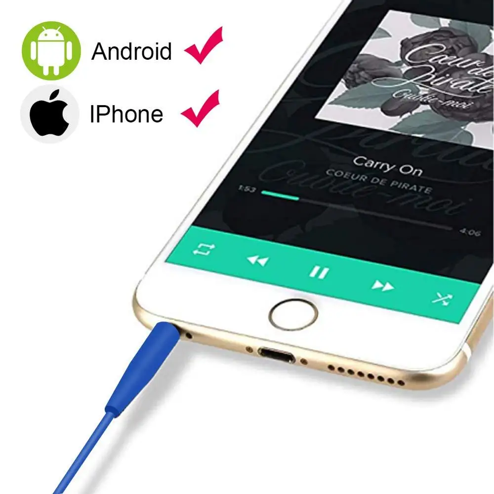 Cabo de substituição OFC para Bose QuietComfort 45 35 25 QC45 QC35 QC25 700 NC700 OE2 Headphone