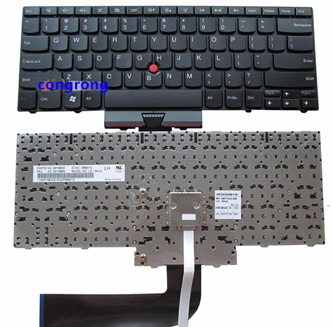 

US keyboard for Lenovo for IBM Thinkpad E40 E50 Edge 14 Edge 15 Laptop keyboard With pointing stick