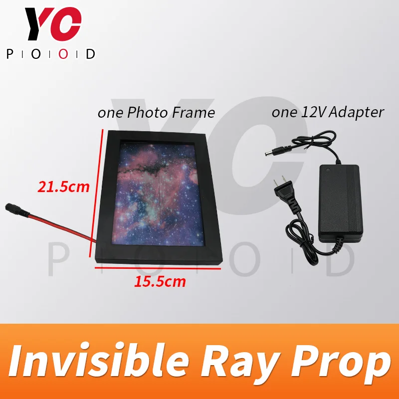 YOPOOD Invisible Ray Prop Real Life Escape Room Use Mobile Phones shooting interface to show password flashes Takagism Game