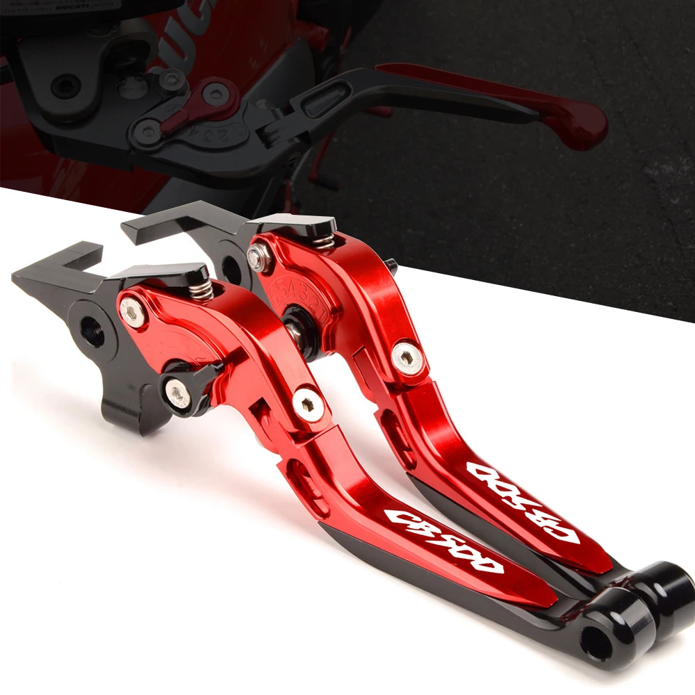 For Honda CB500 CB 500 1998 - 2003 2001 2002 Motorcycle Accessories CNC Adjustable Extendable Foldable Brake Clutch Levers