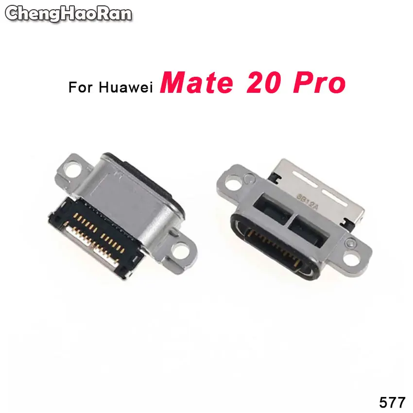 Chenghaئران 2 قطعة نوع-C شحن التوصيل حوض مايكرو USB جاك موصل المقبس ميناء لهواوي ماتي 20 20X 20 برو الشرف V20 P30 برو