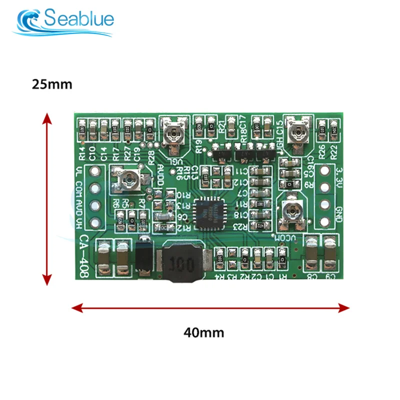 CA-508 CA-408 رباعية الاتجاه قابل للتعديل دفعة شاشة LCD TCON وحدة قابل للتعديل دفعة وحدة 3.3 فولت 12 فولت